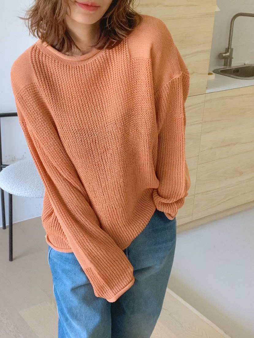 PARIS MATCH韓國代購女裝新款時尚休閑熱賣職業26春夏針織衫PARIS MATCH針織衫