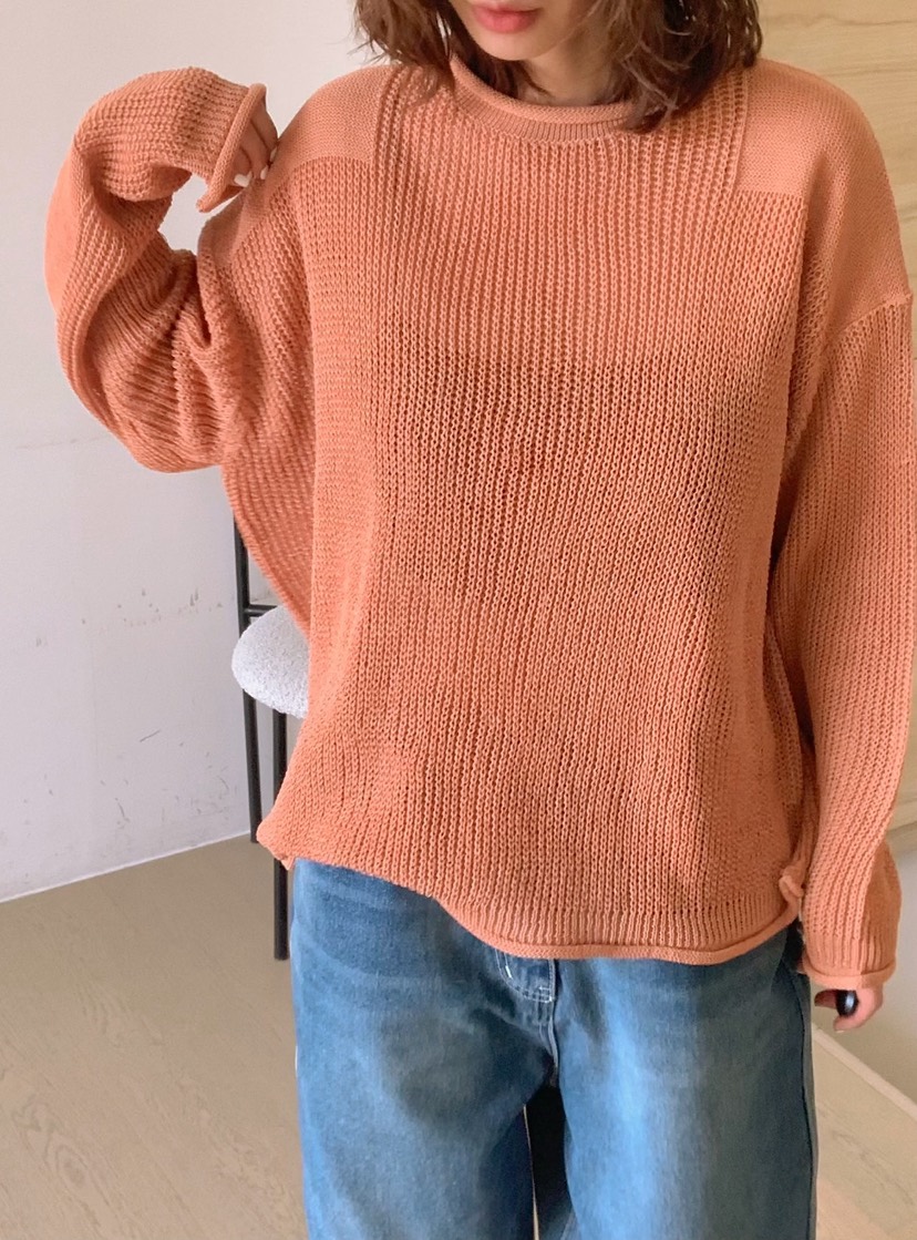 PARIS MATCH韓國代購女裝新款時尚休閑熱賣職業26春夏針織衫PARIS MATCH針織衫圖色2