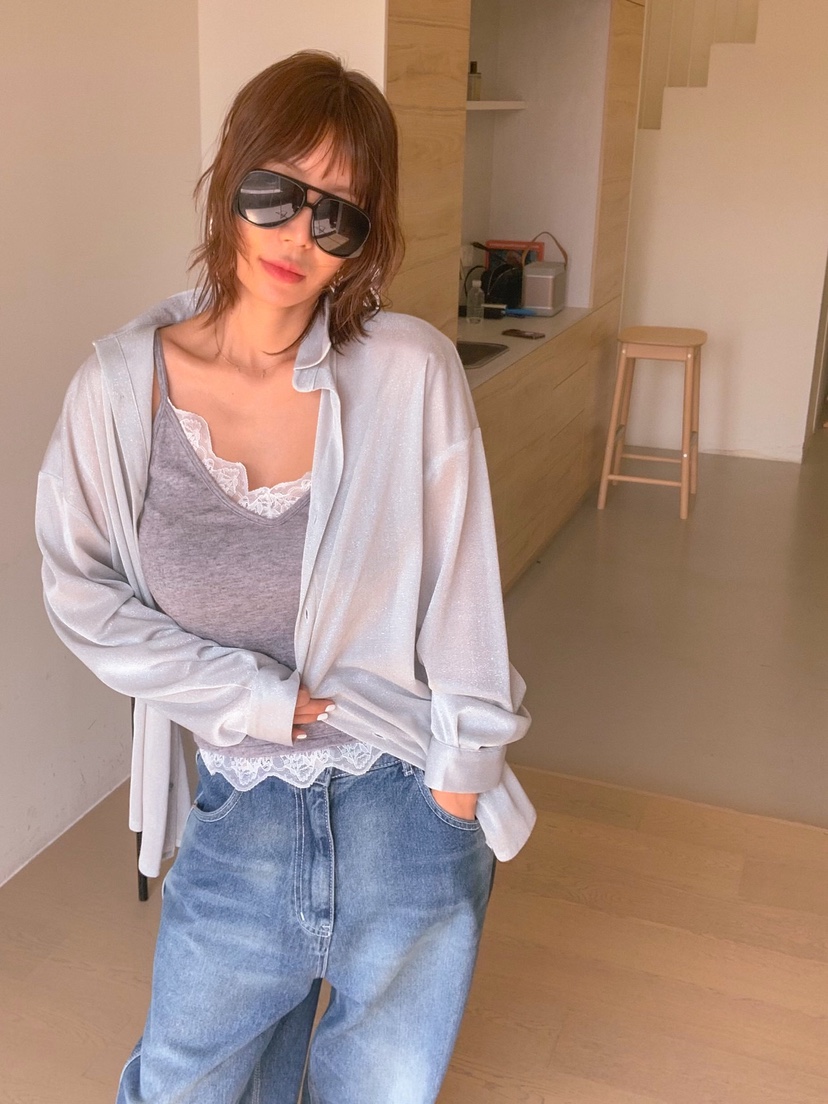 PARIS MATCH東大門實拍女裝新款推薦真品職業26春夏吊帶背心PARIS MATCH吊帶/背心