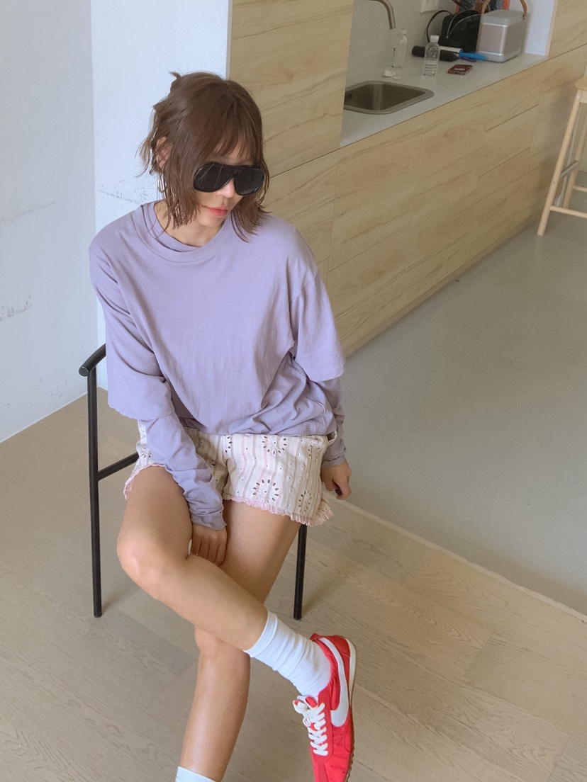 PARIS MATCH東大門代購女裝新品休閑熱賣真品26春夏短褲PARIS MATCH短褲