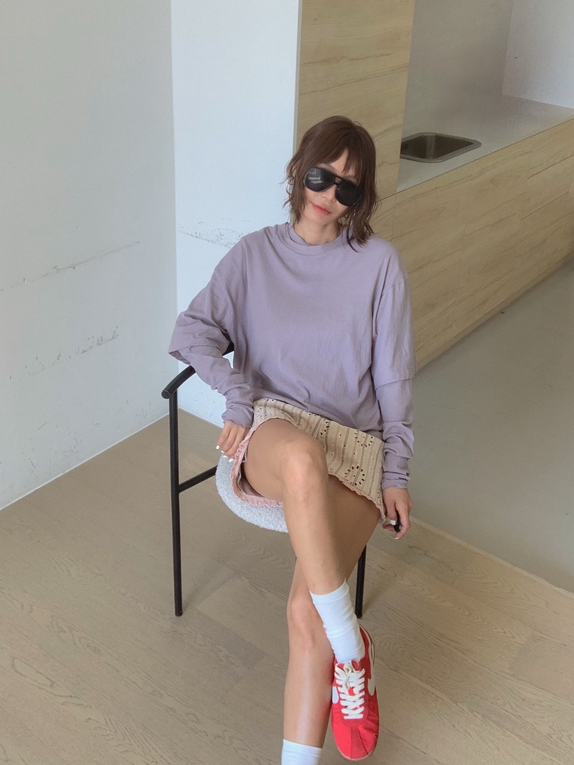 PARIS MATCH東大門代購女裝新品休閑熱賣真品26春夏短褲PARIS MATCH短褲