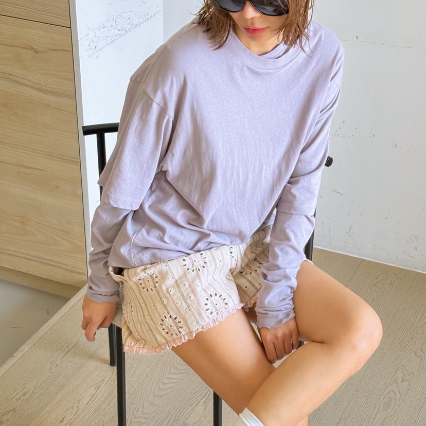 PARIS MATCH東大門代購女裝新品休閑熱賣真品26春夏短褲PARIS MATCH短褲