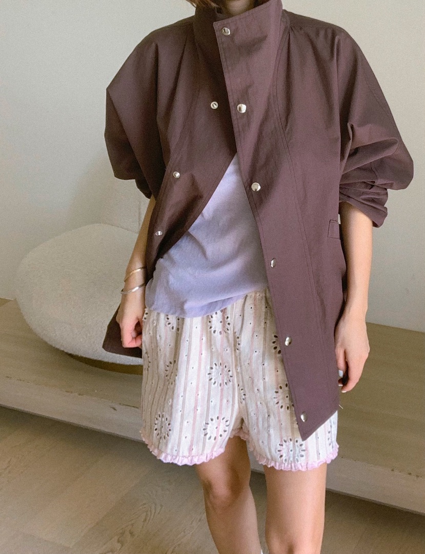 PARIS MATCH東大門代購女裝新品休閑熱賣真品26春夏短褲PARIS MATCH短褲圖色1