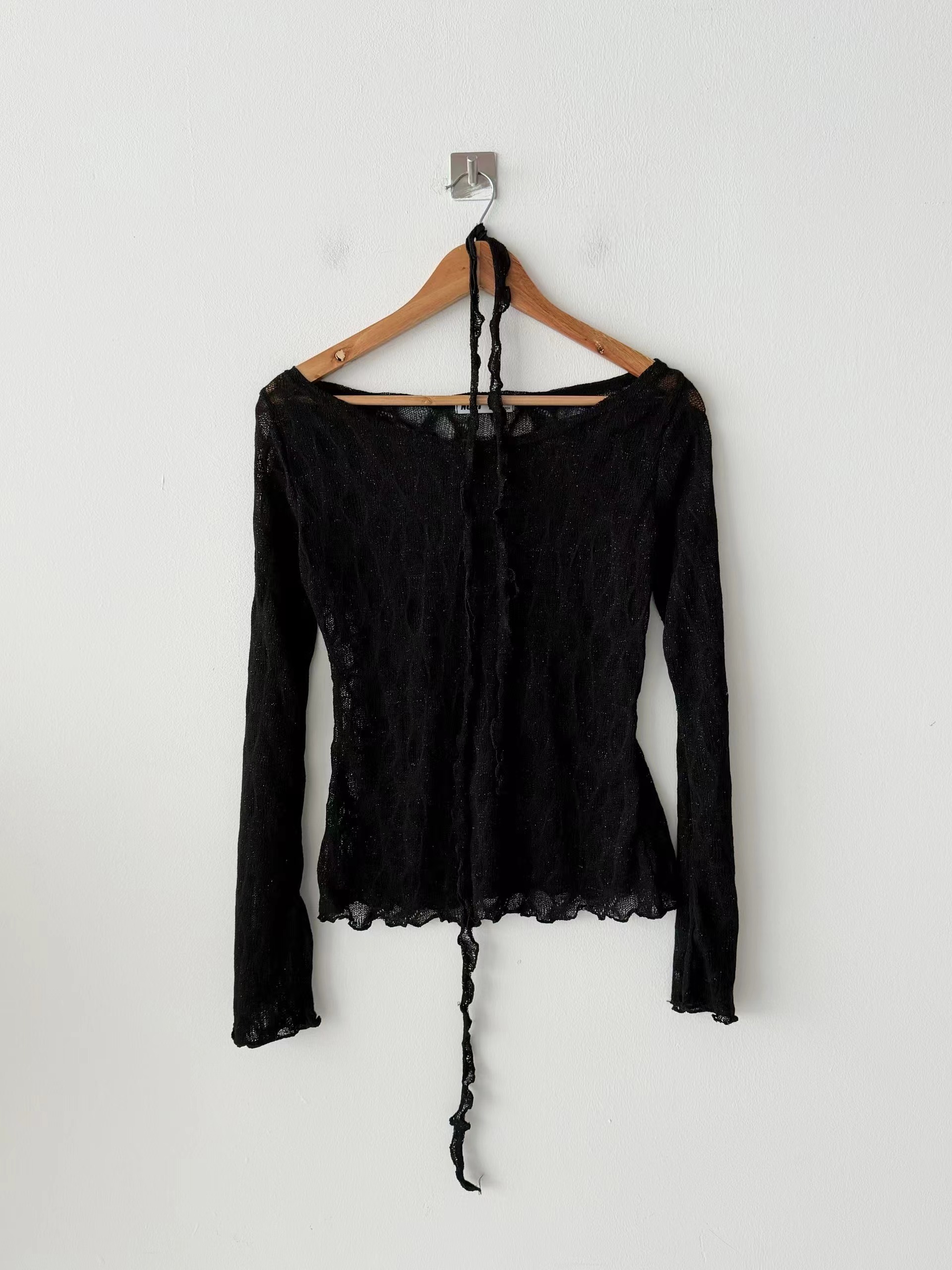 DOTNODI（無品牌標）/HIGH COLOR/NODI東大門直郵女裝新款熱賣長袖T恤含脖帶DOTNODI（無品牌標）/HIGH COLOR/NODI長袖T恤圖色3