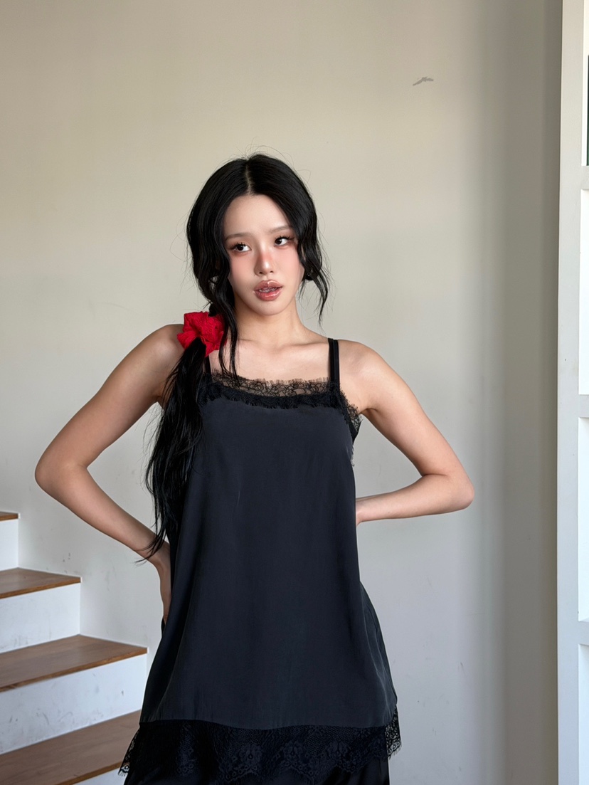 YES東大門實拍女裝新款熱賣真品推薦時尚26春夏休閑吊帶背心YES吊帶/背心