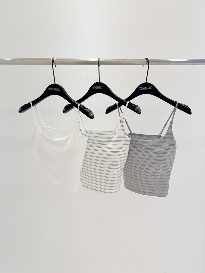 CORAL韓國直郵女士新款26春夏熱賣真品推薦人氣時尚吊帶背心CORAL吊帶/背心