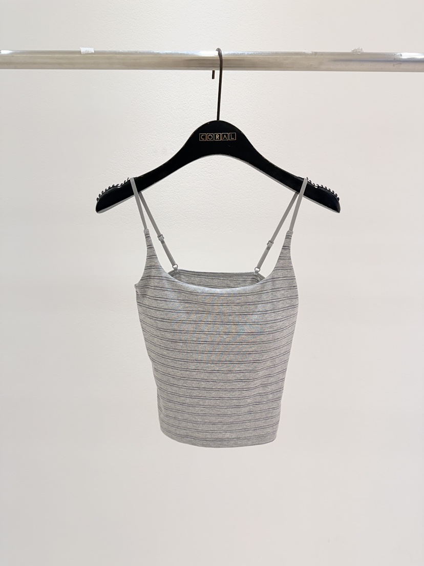 CORAL韓國直郵女士新款26春夏熱賣真品推薦人氣時尚吊帶背心CORAL吊帶/背心圖色2