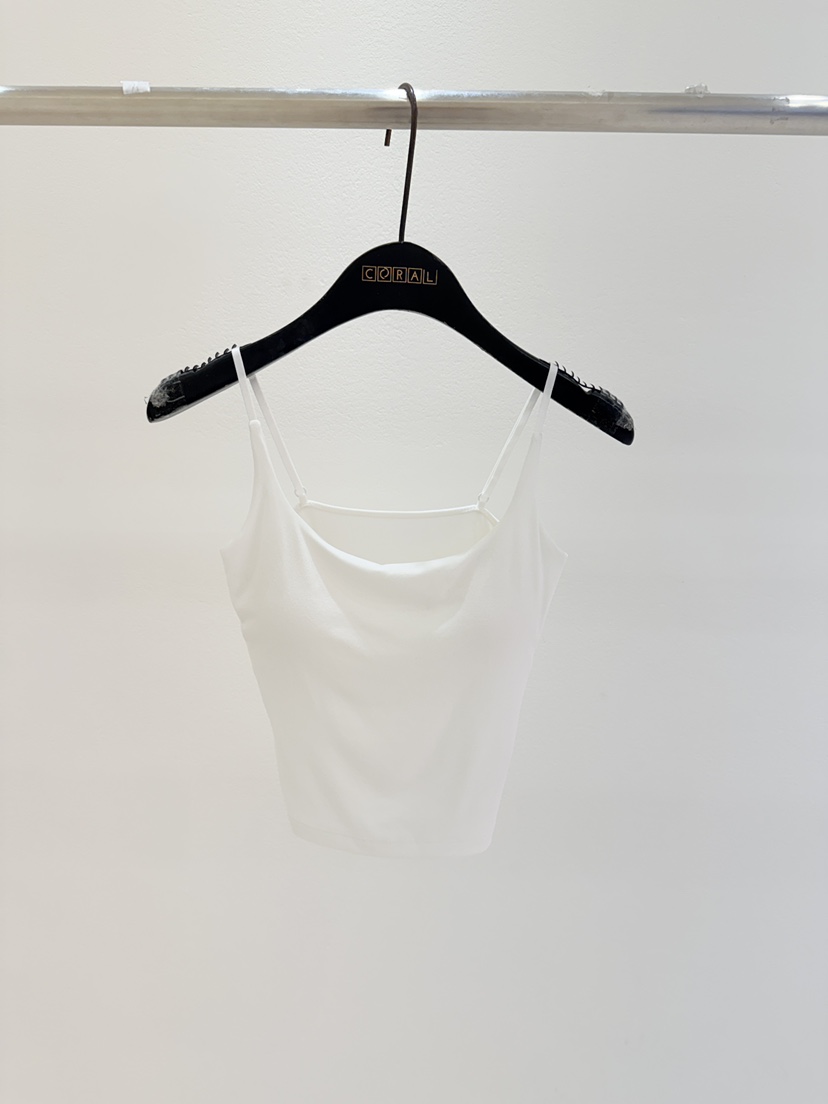 CORAL韓國直郵女士新款26春夏熱賣真品推薦人氣時尚吊帶背心CORAL吊帶/背心圖色3