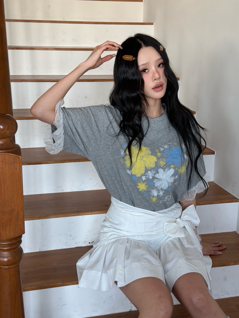 YES東大門代購女士新品休閑真品人氣熱賣職業推薦時尚T恤YEST恤