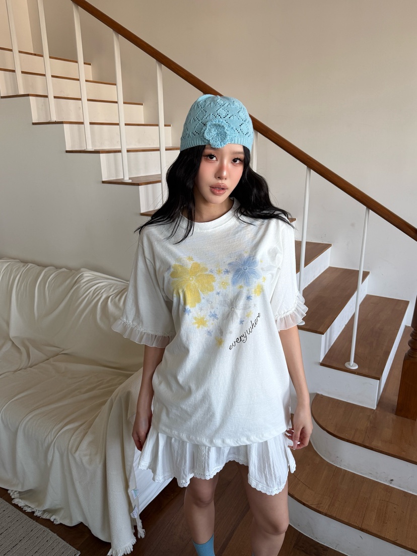 YES東大門代購女士新品休閑真品人氣熱賣職業推薦時尚T恤YEST恤