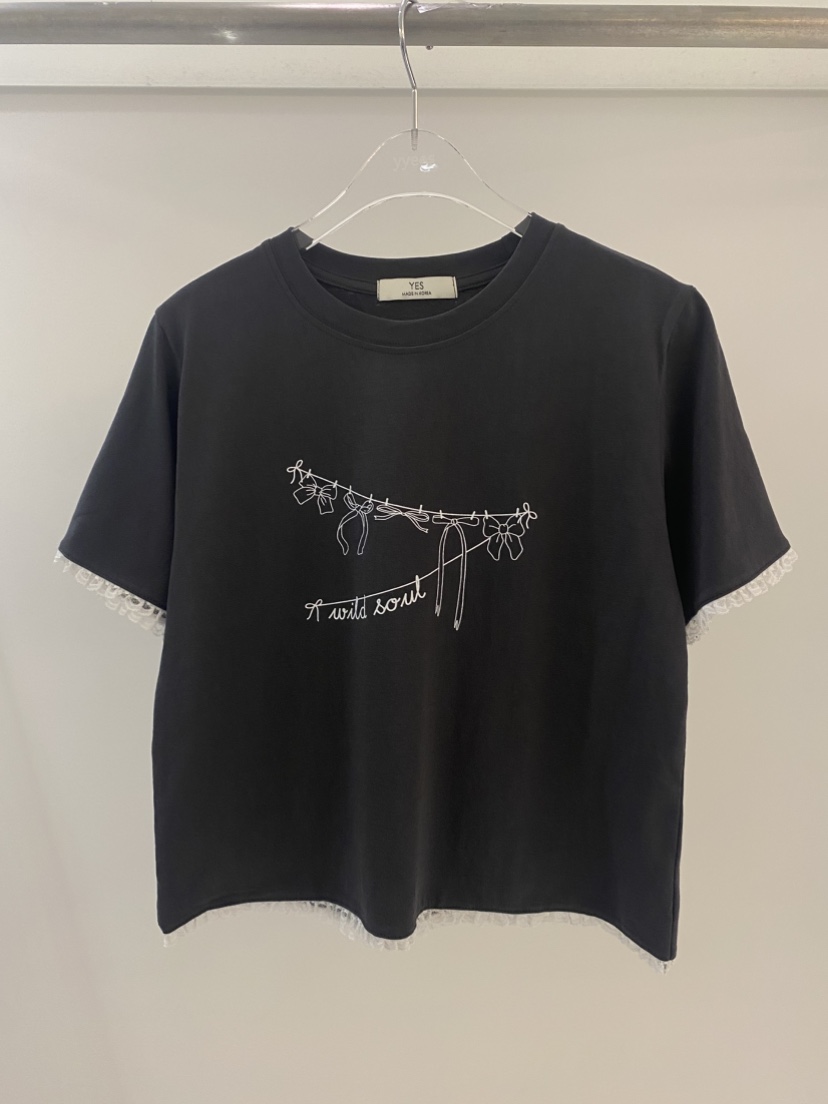 YES韓國代購女士新款熱賣人氣休閑職業推薦26春夏真品T恤YEST恤圖色2