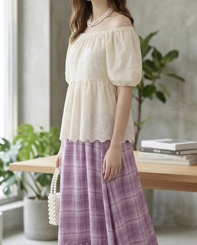 CORAL韓國代購女士新品真品熱賣職業推薦26春夏襯衫蕾絲衫刺繡CORAL襯衫/蕾絲衫