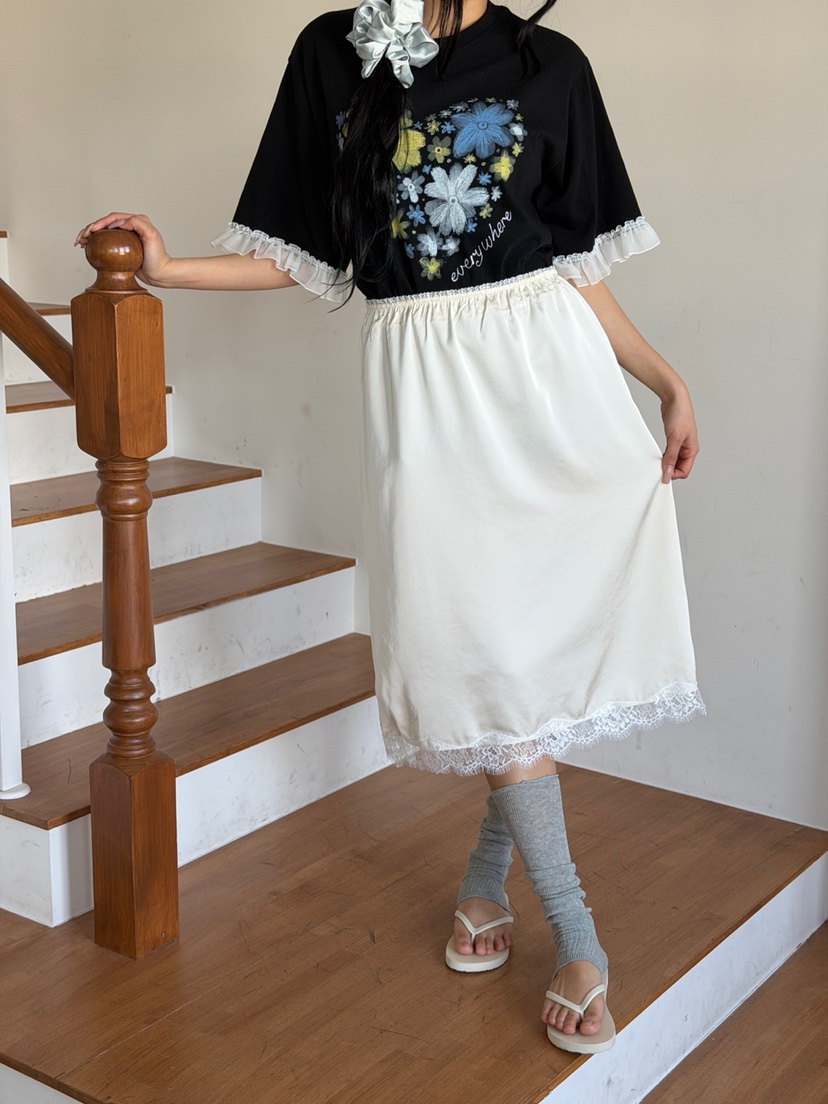 YES東大門實拍女士新款職業時尚真品26春夏熱賣半身裙中短裙YES半身裙/中短裙