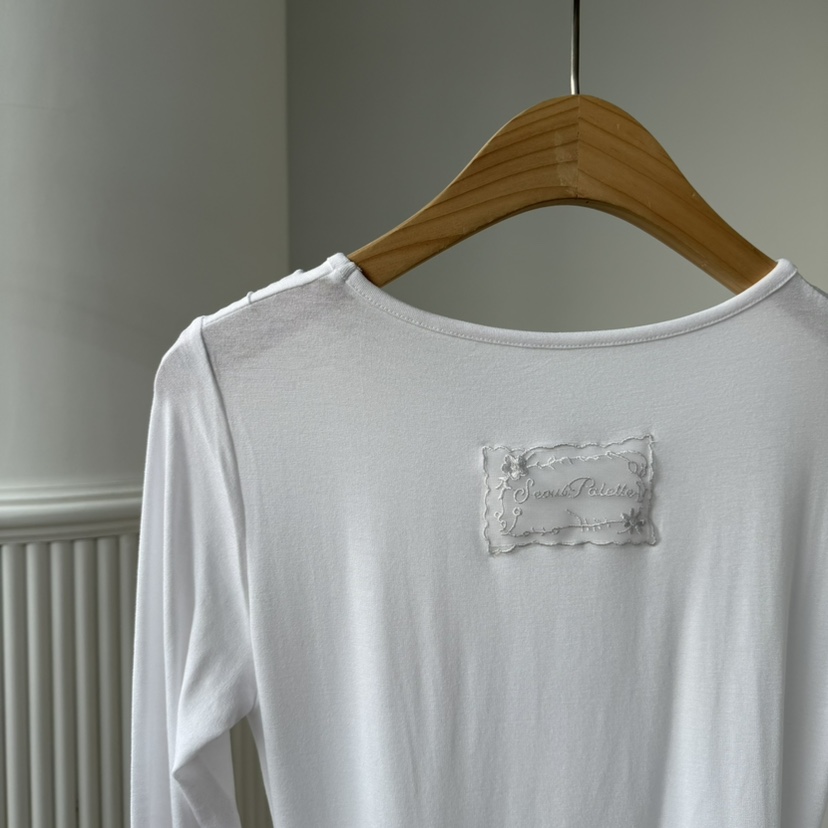 PALETTE-Q東大門直郵女士新款26春夏熱賣時尚真品長袖T恤PALETTE-Q長袖T恤