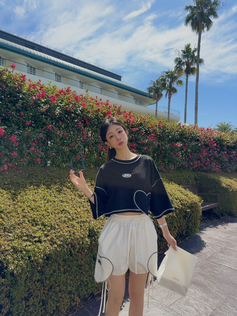 PALETTE-Q韓國直郵女士新品休閑時尚真品26春夏人氣熱賣T恤PALETTE-QT恤