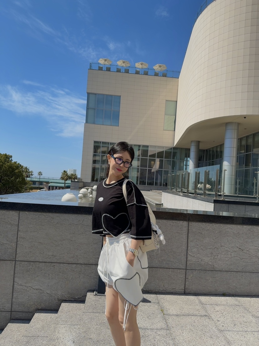 PALETTE-Q韓國直郵女士新品休閑時尚真品26春夏人氣熱賣T恤PALETTE-QT恤