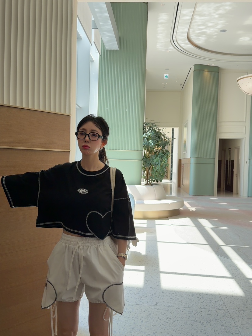 PALETTE-Q韓國直郵女士新品休閑時尚真品26春夏人氣熱賣T恤PALETTE-QT恤