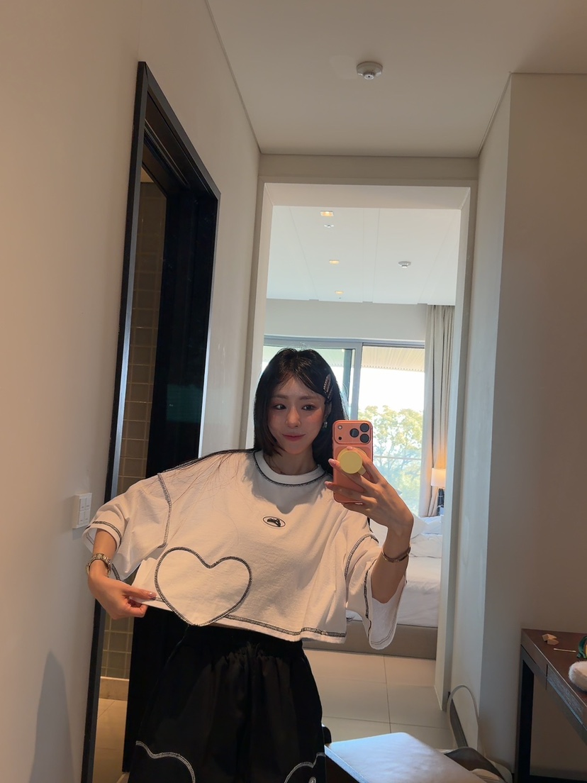 PALETTE-Q韓國直郵女士新品休閑時尚真品26春夏人氣熱賣T恤PALETTE-QT恤