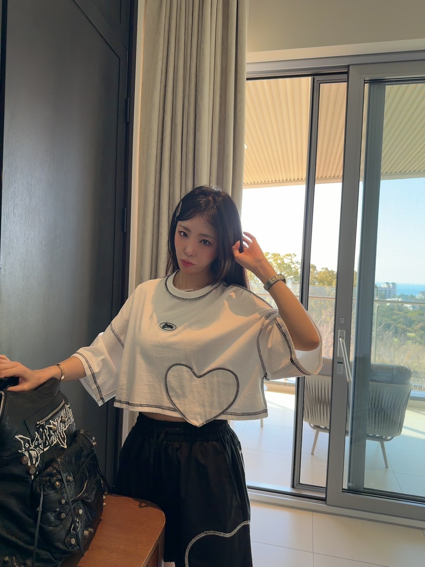 PALETTE-Q韓國直郵女士新品休閑時尚真品26春夏人氣熱賣T恤PALETTE-QT恤