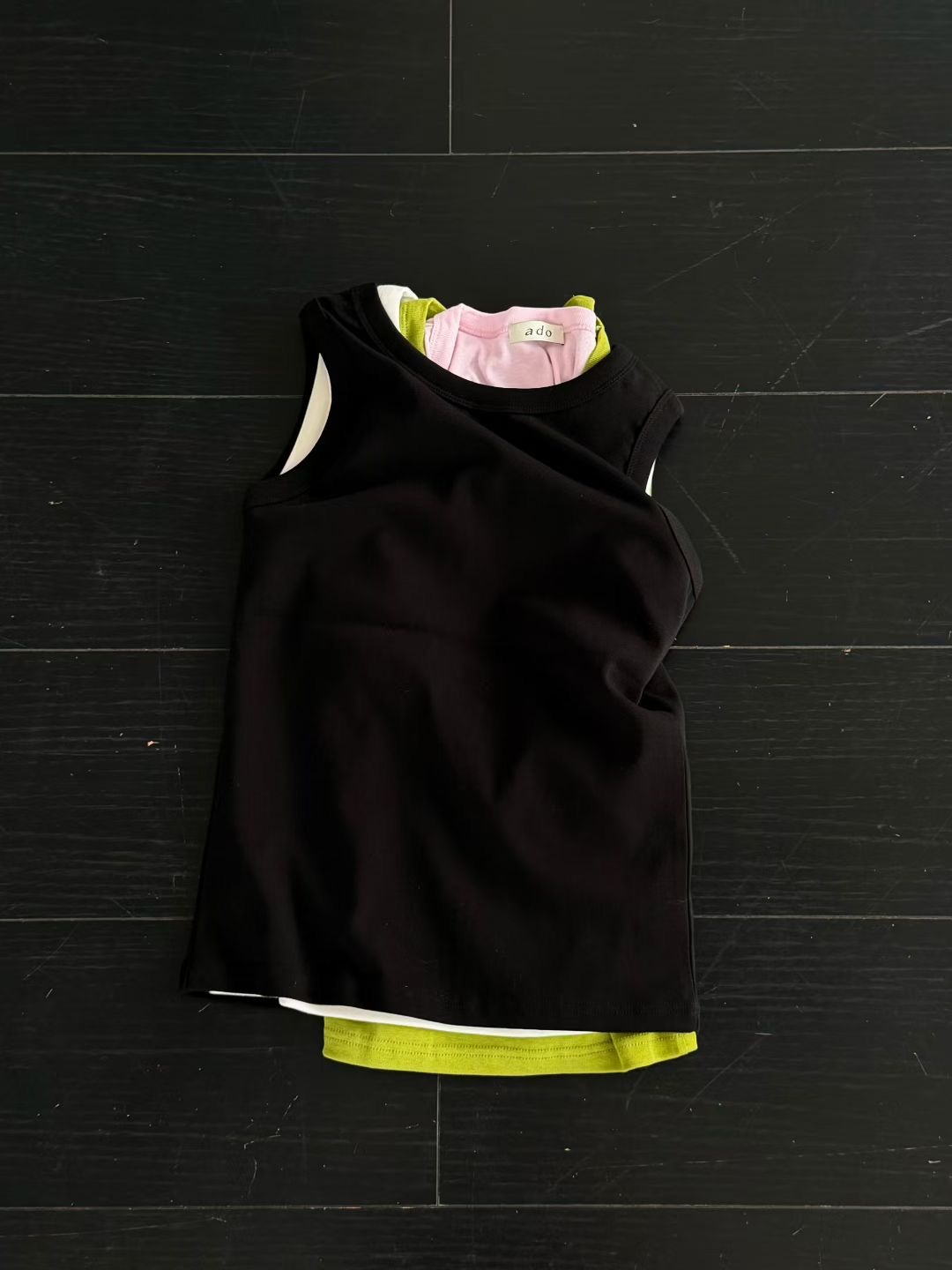 ADO東大門直郵女士新款休閑推薦職業真品吊帶背心不含內搭ADO吊帶/背心圖色3