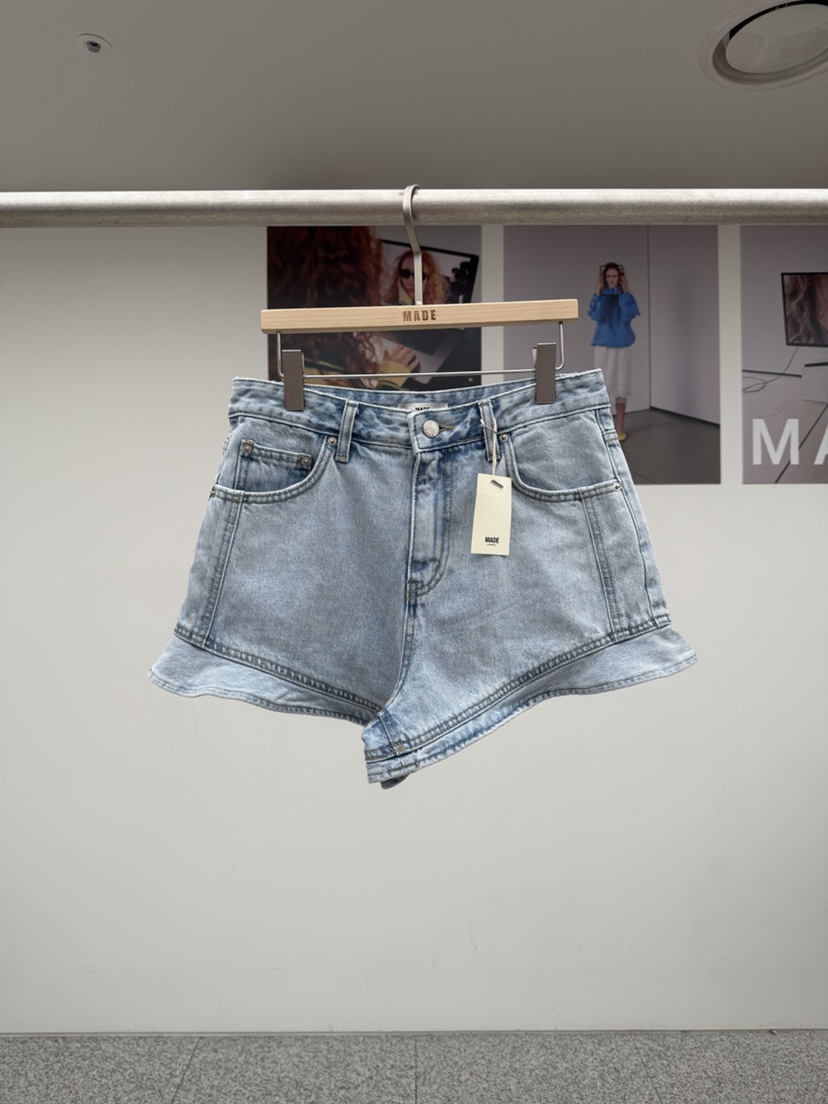 MADE-P韓國直郵女裝新款熱賣推薦時尚真品人氣職業26春夏短褲MADE-P短褲圖色1