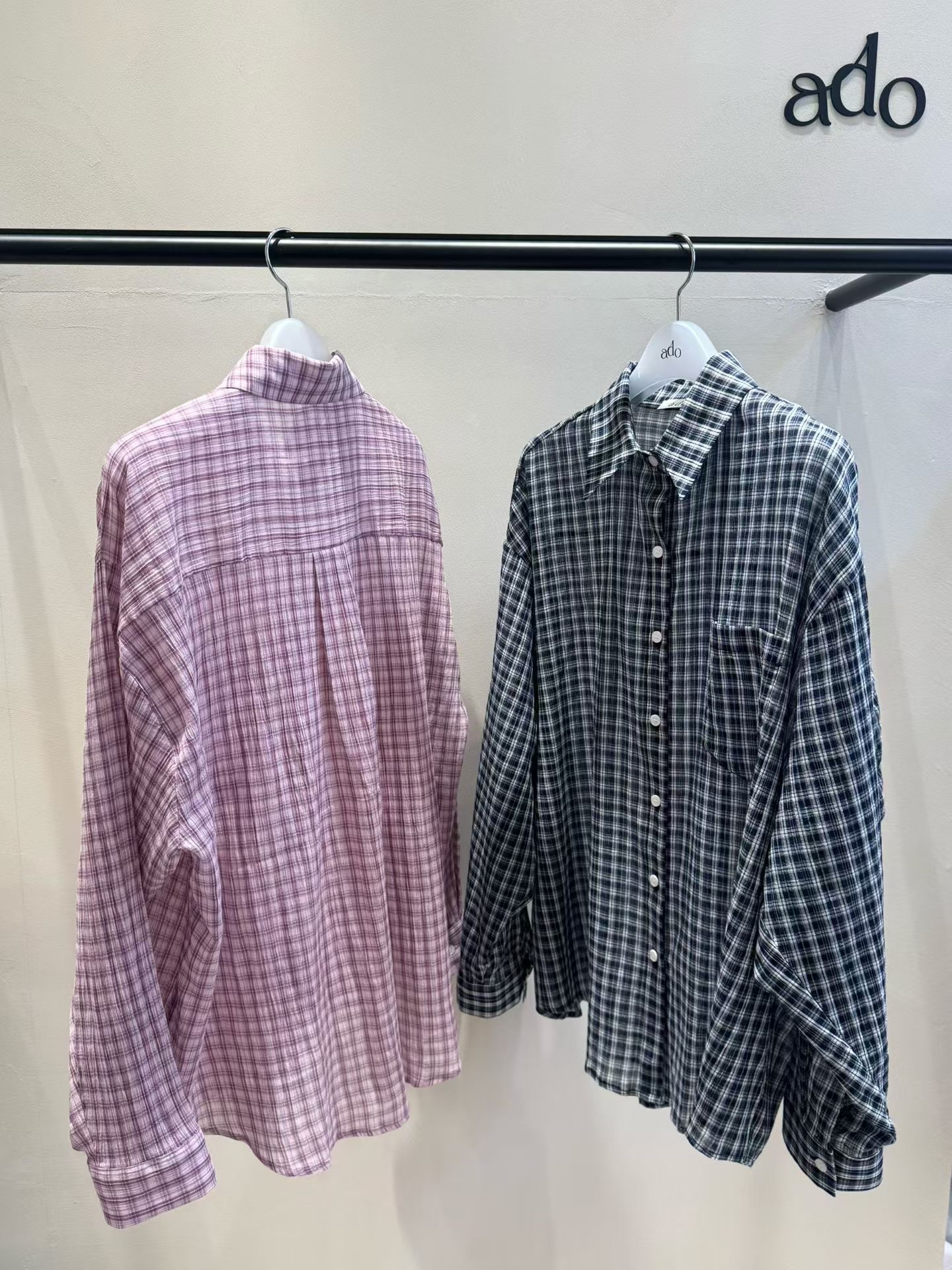 ADO韓國代購女士新品真品熱賣職業時尚襯衫蕾絲衫不含內搭ADO襯衫/蕾絲衫