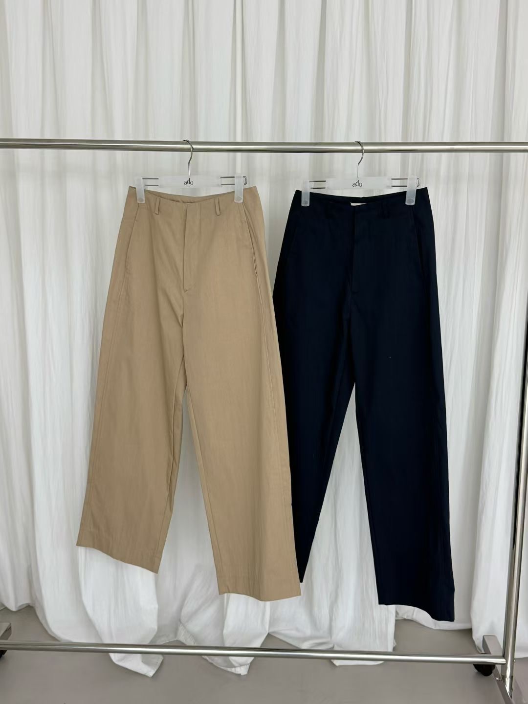 ADO韓國代購女裝新品推薦26春夏熱賣人氣真品休閑時尚休閑褲ADO休閑褲圖色2左二色