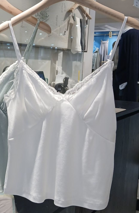 WEARRAW/WELL ROW東大門實拍女士新款時尚吊帶背心蕾絲WEARRAW/WELL ROW吊帶/背心圖色3