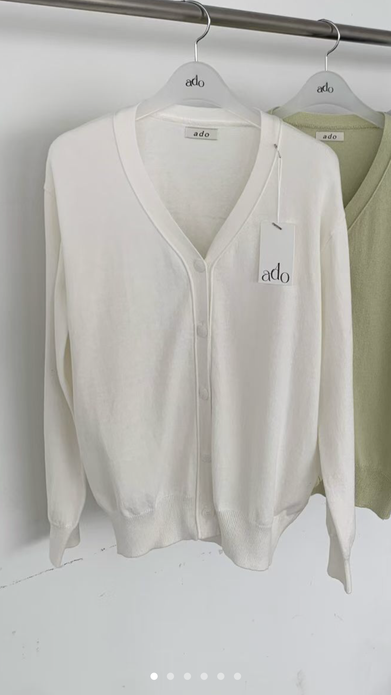 ADO韓國直郵女裝新款真品熱賣休閑推薦職業時尚人氣針織衫ADO針織衫圖色1