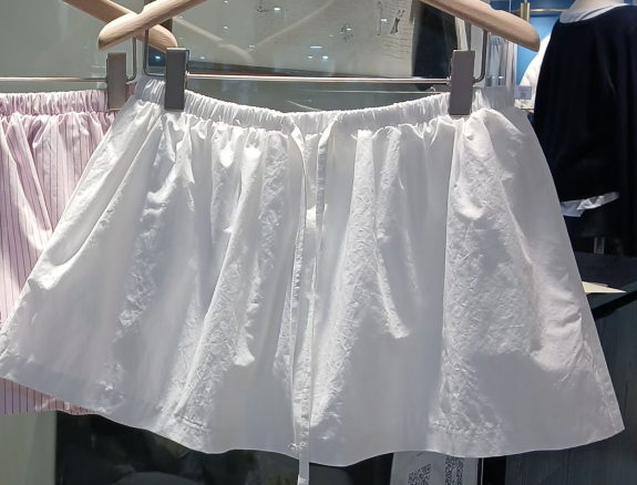 WEARRAW/WELL ROW東大門實拍女士新品人氣短裙喇叭棉質WEARRAW/WELL ROW短裙圖色2