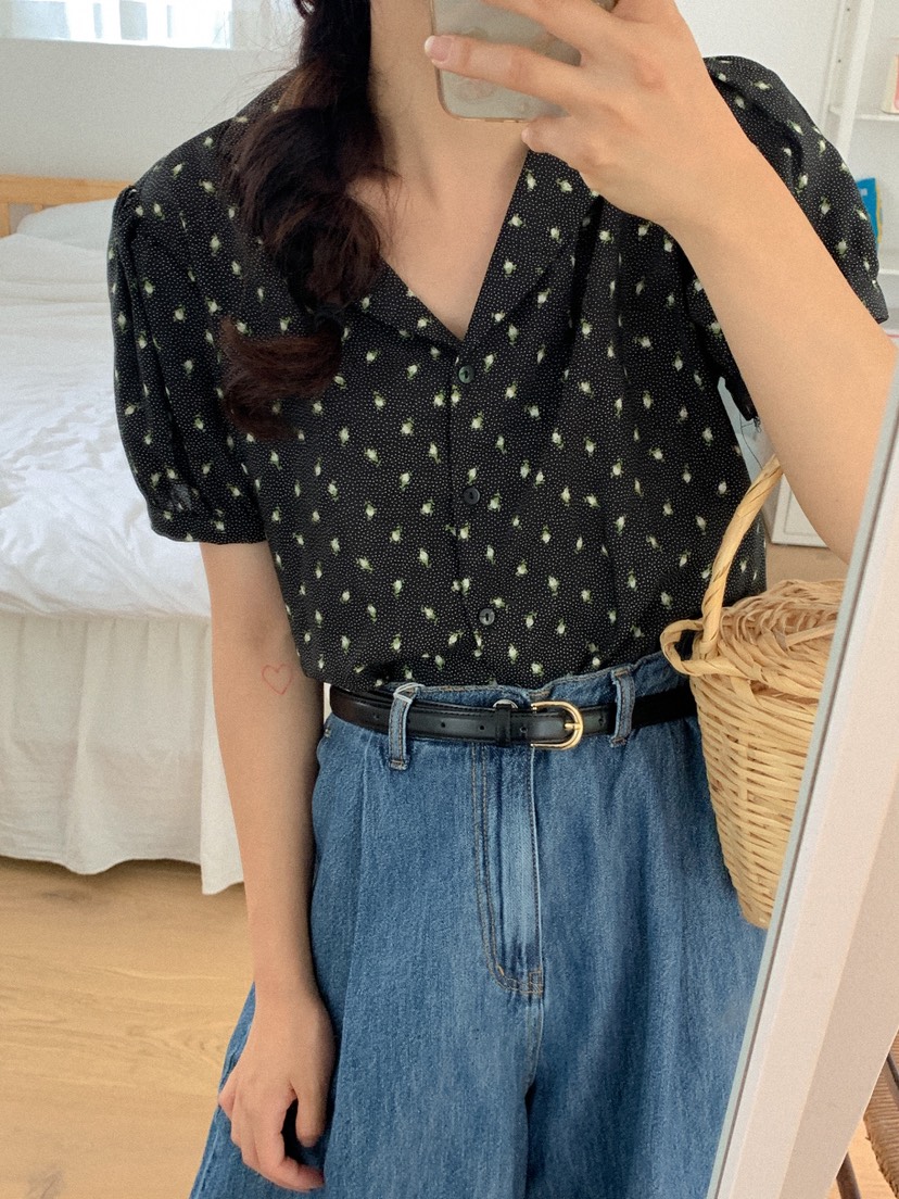 LETAILOR東大門實拍女士新品休閑推薦職業26春夏襯衫蕾絲衫LETAILOR襯衫/蕾絲衫圖色1