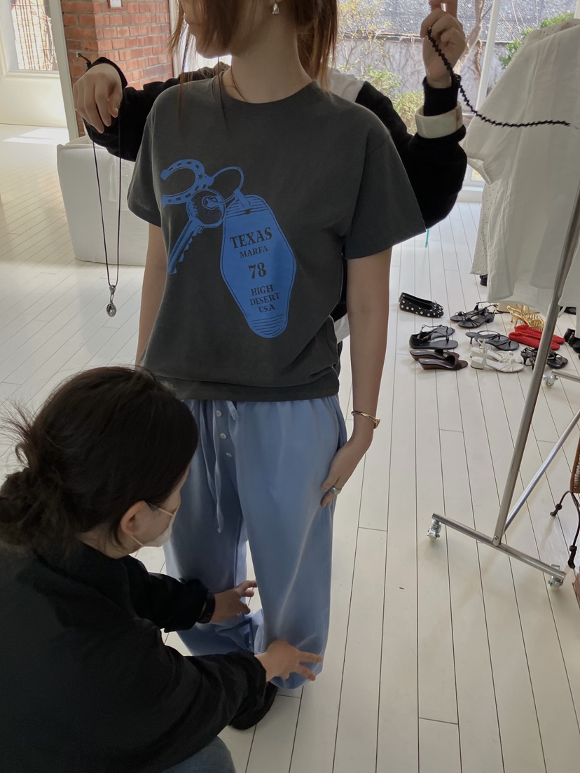 MADE-P東大門直郵女士新品26春夏職業熱賣真品休閑時尚T恤MADE-PT恤