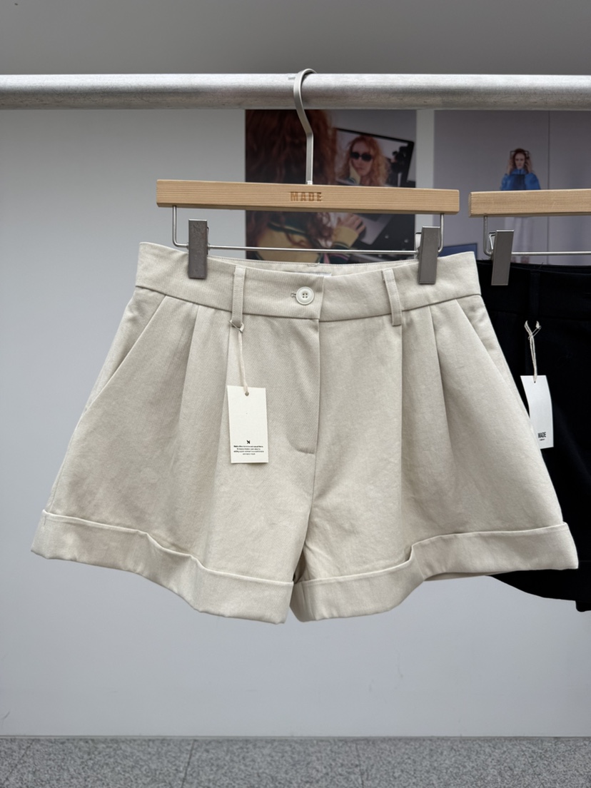 MADE-P東大門實拍女裝新品休閑真品時尚熱賣推薦職業短褲MADE-P短褲圖色1