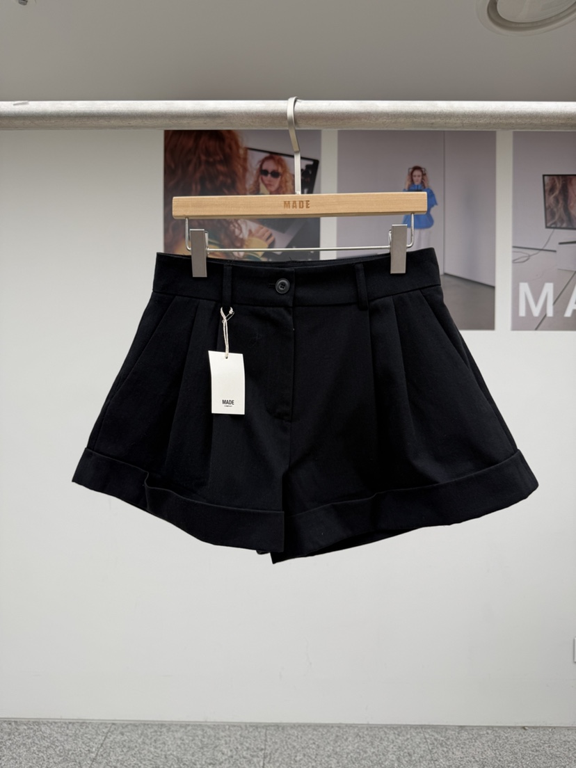 MADE-P東大門實拍女裝新品休閑真品時尚熱賣推薦職業短褲MADE-P短褲圖色2