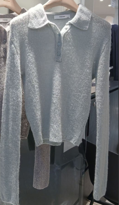 WEARRAW/WELL ROW韓國代購女裝新品真品推薦針織衫馬海毛WEARRAW/WELL ROW針織衫圖色3