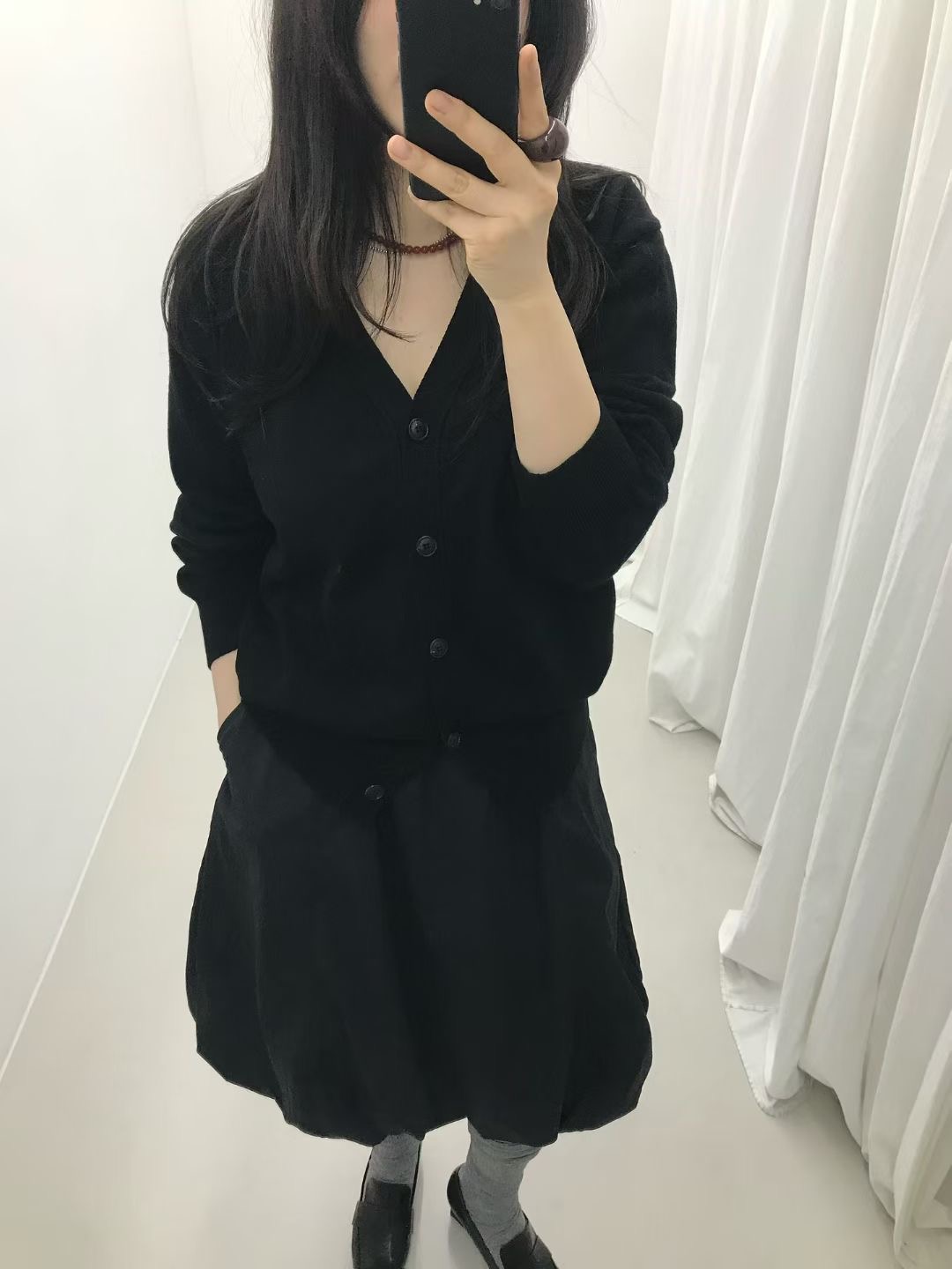 ADO東大門實拍女士新品熱賣職業推薦26春夏真品半身裙中短裙ADO半身裙/中短裙