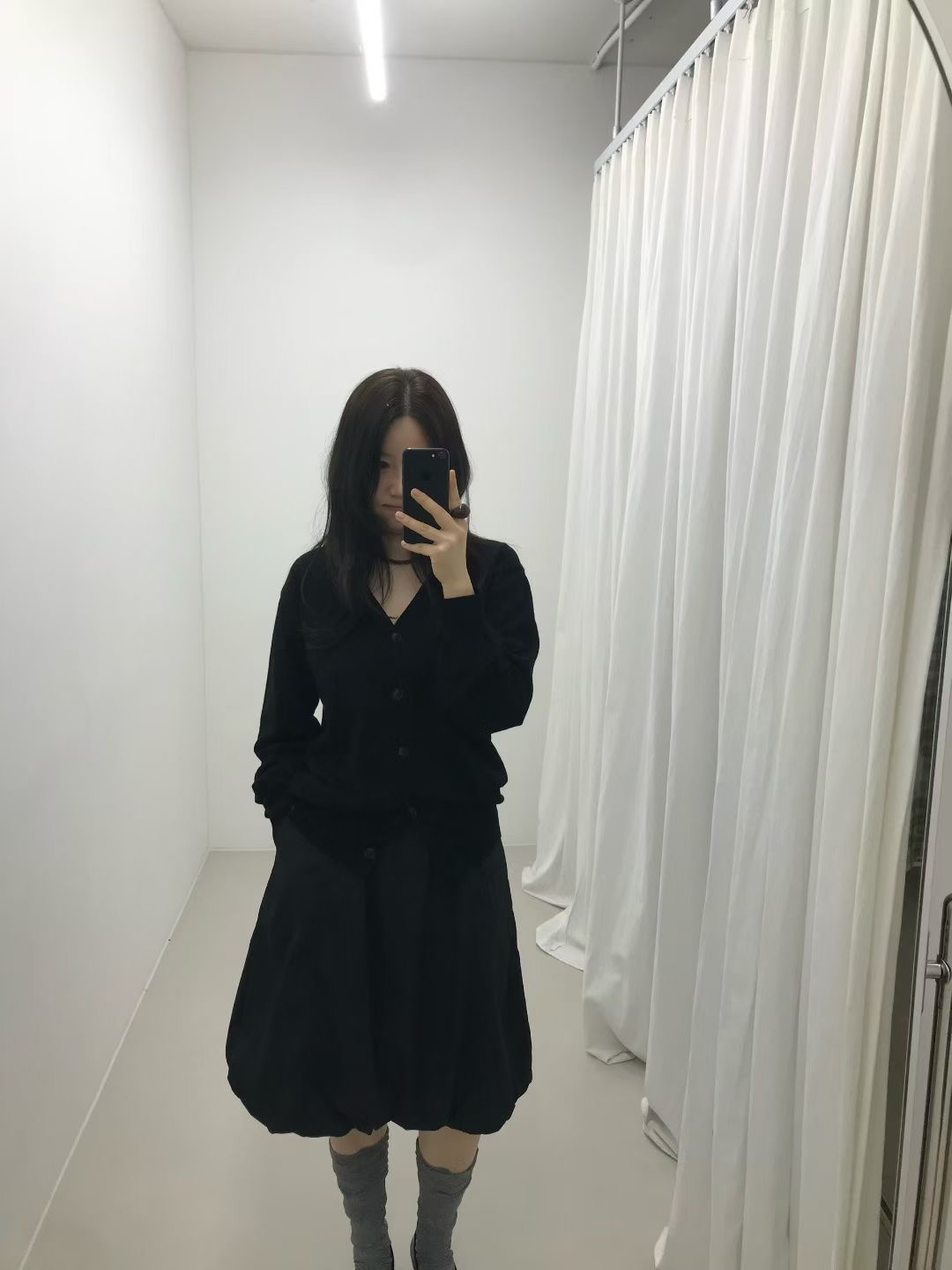 ADO東大門實拍女士新品熱賣職業推薦26春夏真品半身裙中短裙ADO半身裙/中短裙