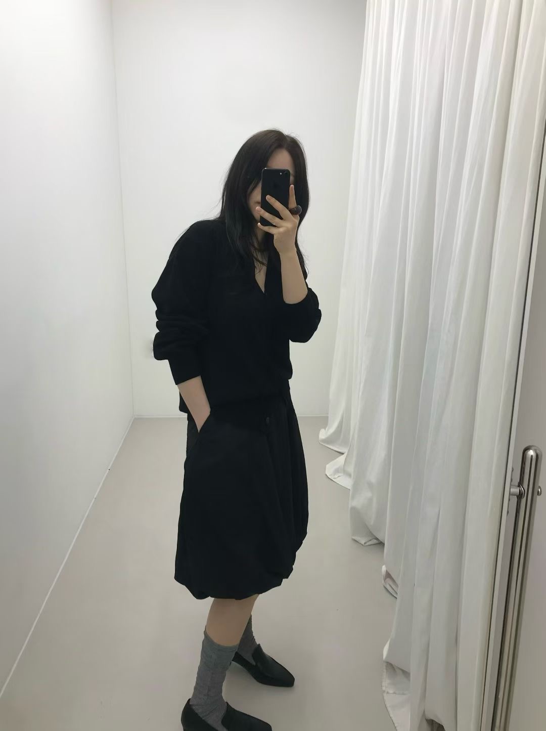 ADO東大門實拍女士新品熱賣職業推薦26春夏真品半身裙中短裙ADO半身裙/中短裙