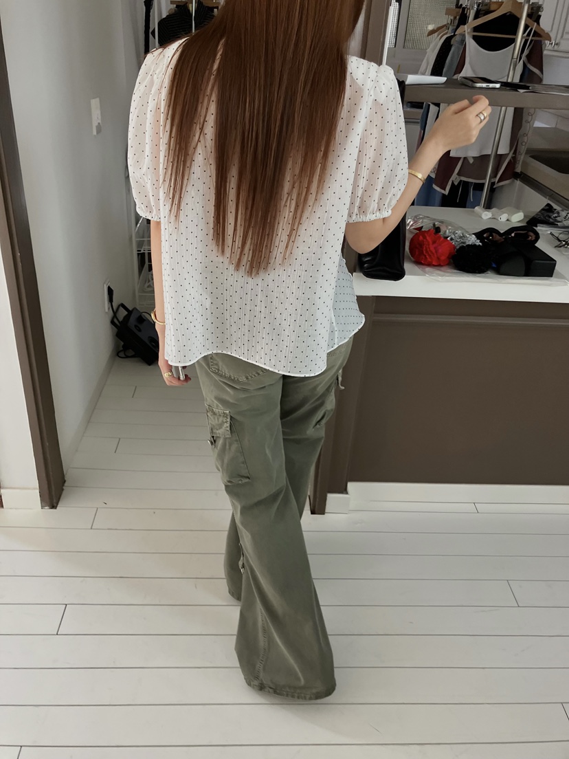 MADE-P韓國直郵女裝新品時尚人氣熱賣真品26春夏襯衫蕾絲衫MADE-P襯衫/蕾絲衫