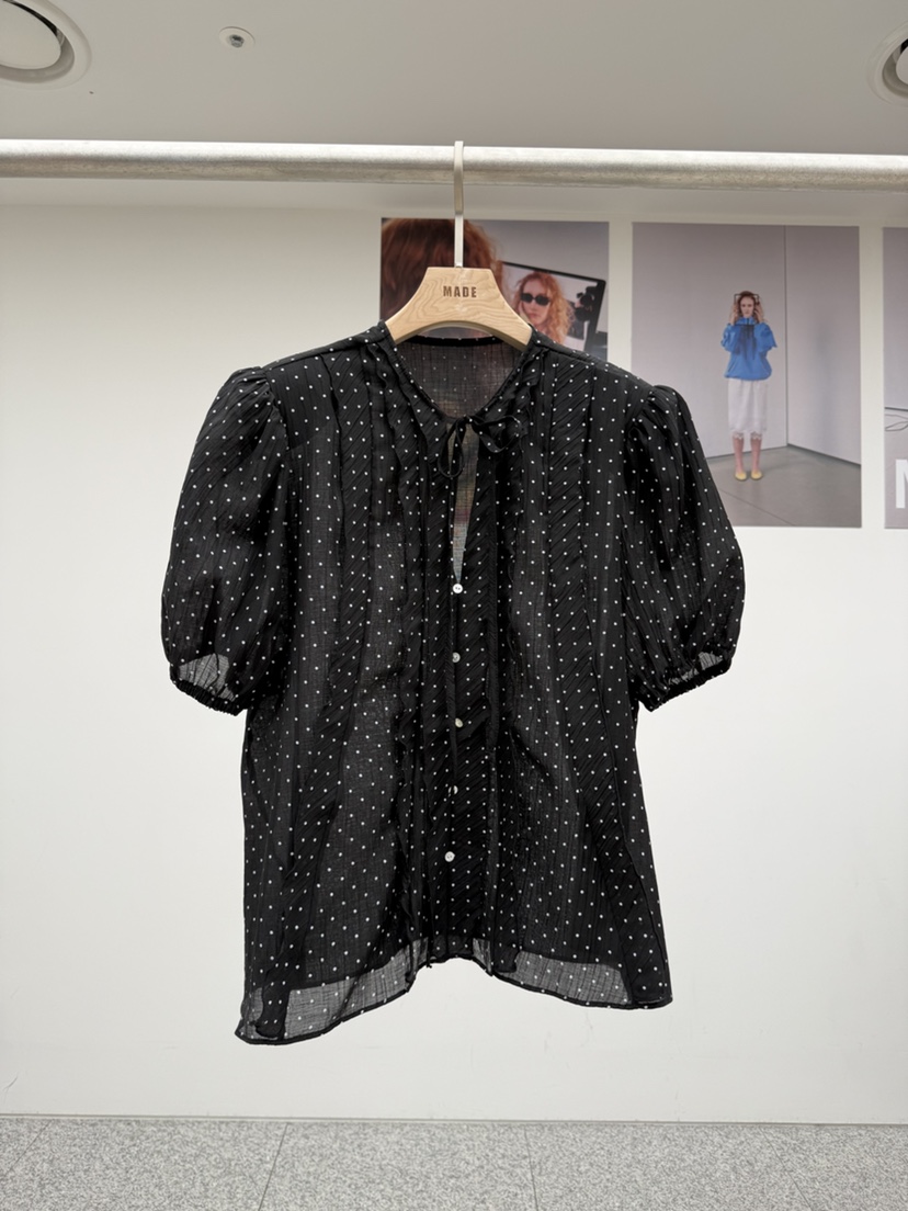 MADE-P韓國直郵女裝新品時尚人氣熱賣真品26春夏襯衫蕾絲衫MADE-P襯衫/蕾絲衫圖色2