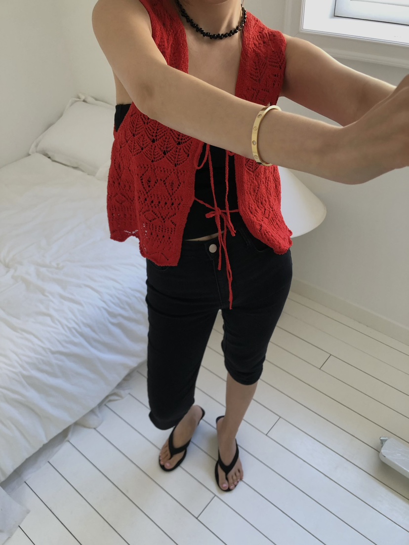 MADE-P韓國直郵女士新款推薦休閑熱賣職業真品時尚26春夏馬甲MADE-P馬甲