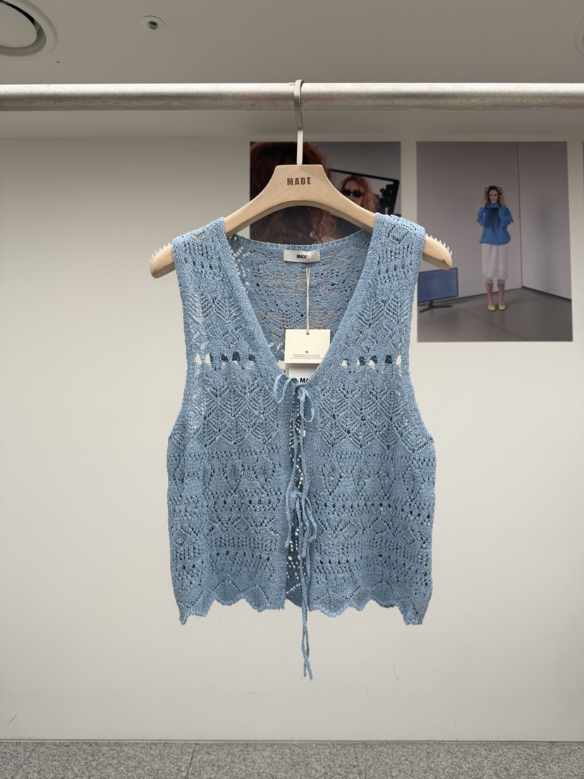 MADE-P韓國直郵女士新款推薦休閑熱賣職業真品時尚26春夏馬甲MADE-P馬甲圖色3