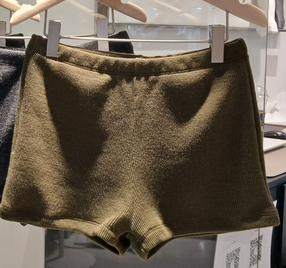 WEARRAW/WELL ROW韓國代購女士新款時尚休閑推薦短褲羅紋WEARRAW/WELL ROW短褲圖色3