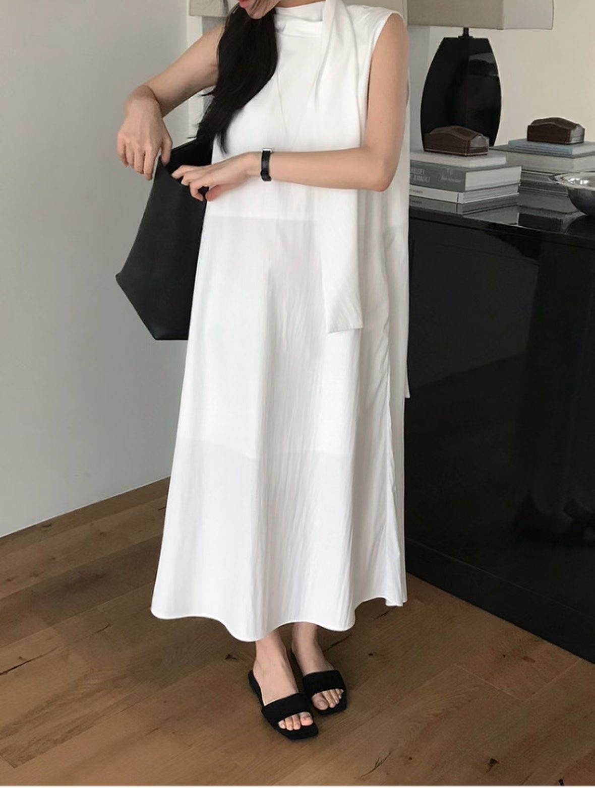 ADO韓國直郵女士新款熱賣真品休閑職業推薦26春夏人氣連衣裙ADO連衣裙圖色1