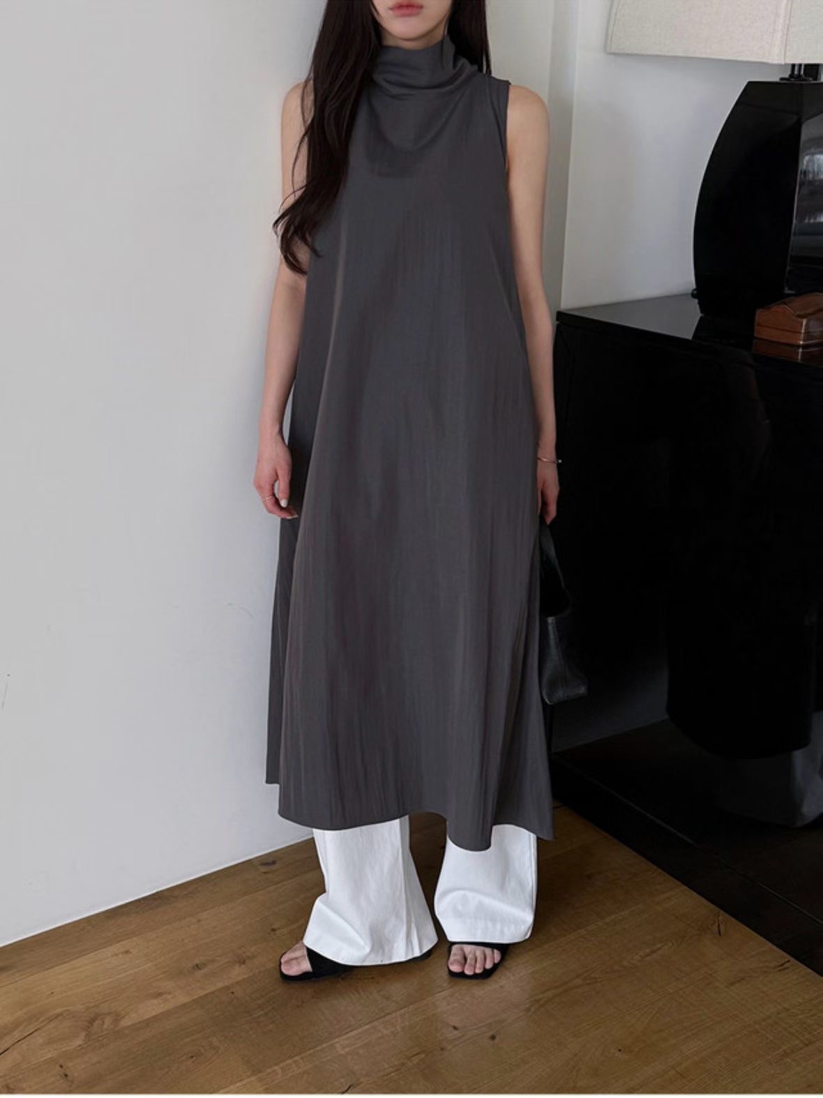 ADO韓國直郵女士新款熱賣真品休閑職業推薦26春夏人氣連衣裙ADO連衣裙圖色2