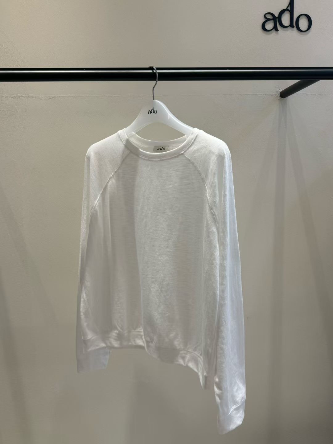ADO東大門實拍女裝新款熱賣26春夏職業時尚人氣休閑長袖T恤ADO長袖T恤圖色1