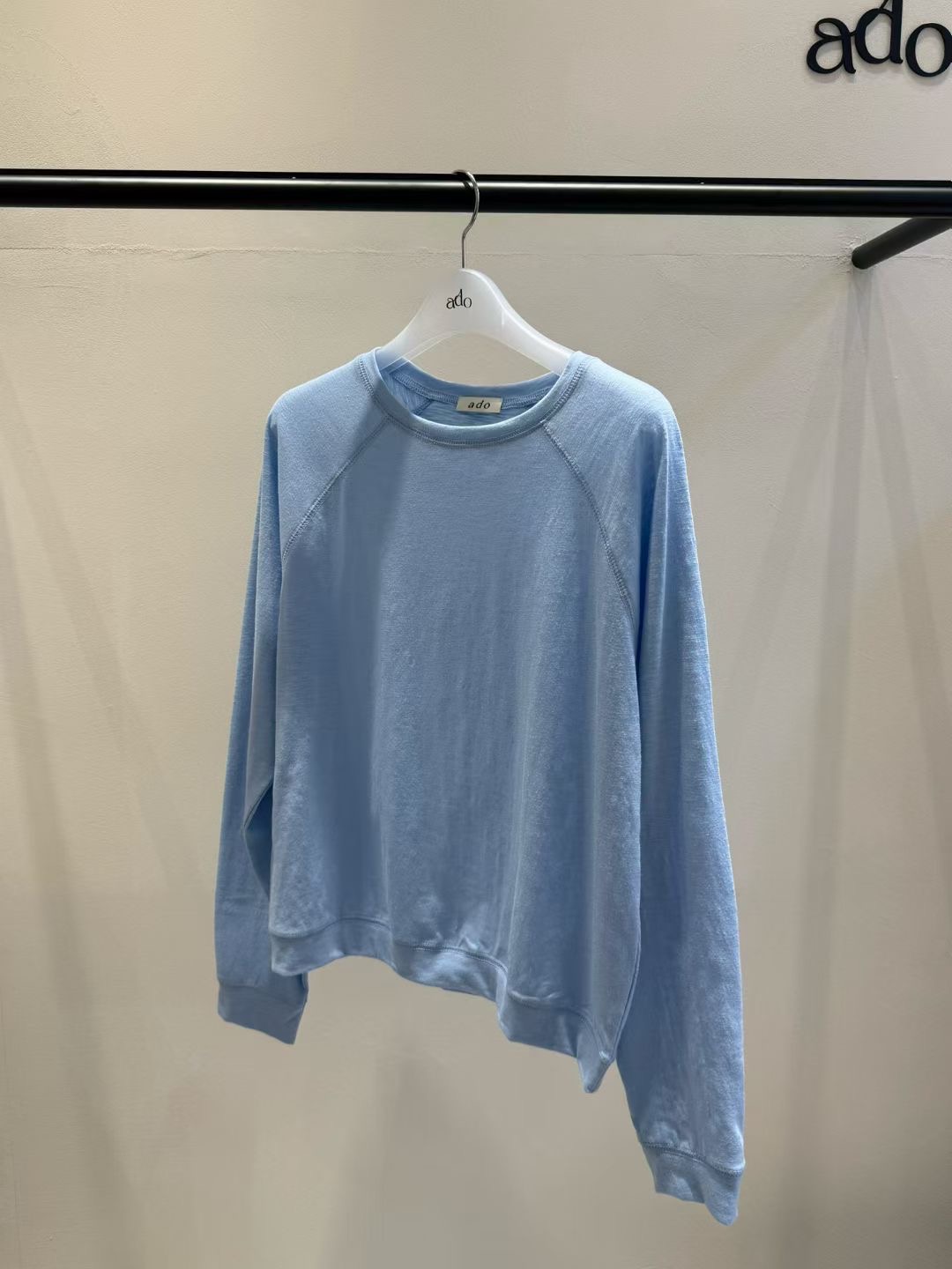 ADO東大門實拍女裝新款熱賣26春夏職業時尚人氣休閑長袖T恤ADO長袖T恤圖色2