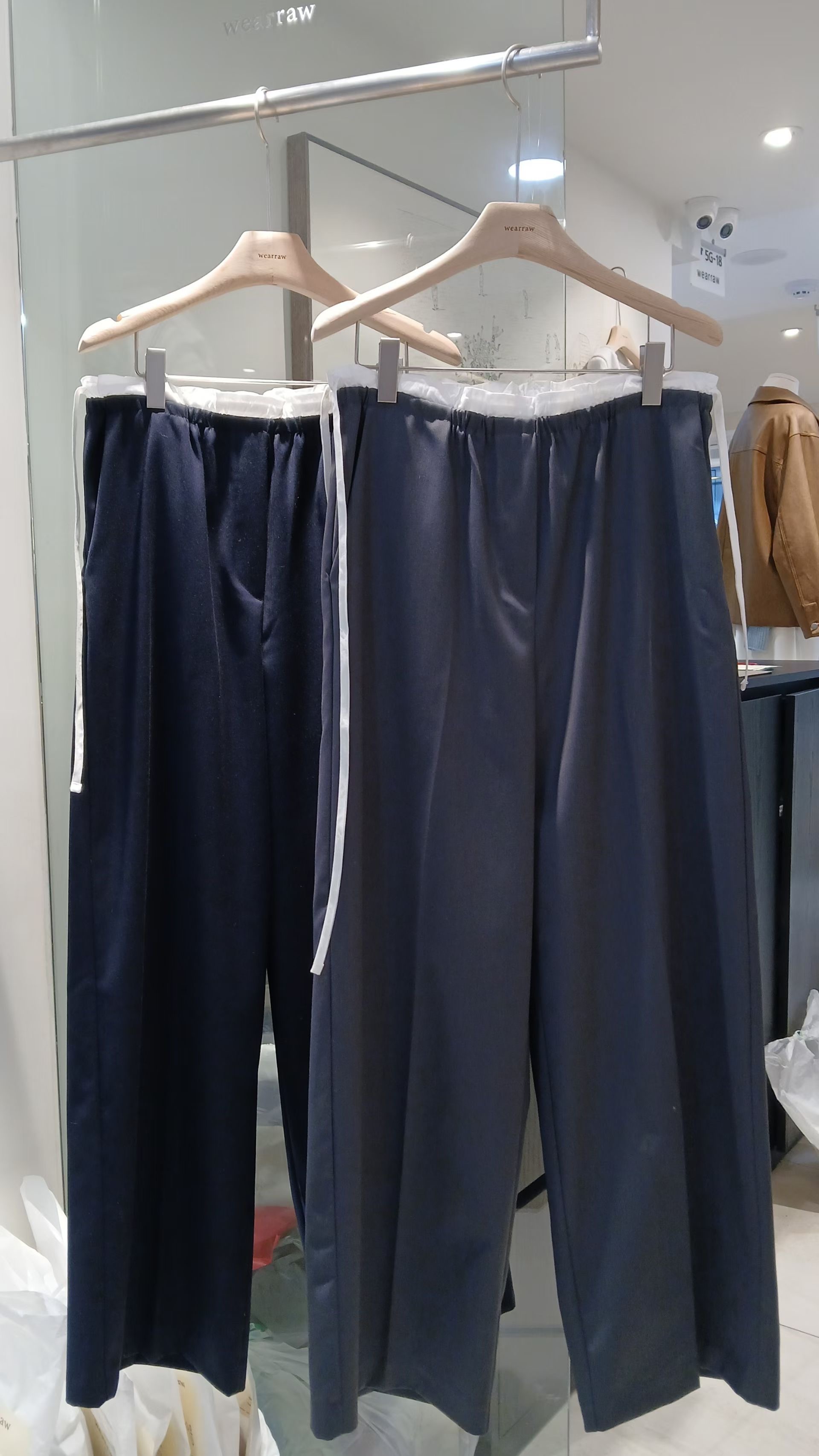 WEARRAW/WELL ROW韓國直郵女裝新款時尚推薦真品休閑褲WEARRAW/WELL ROW休閑褲圖色1左一色