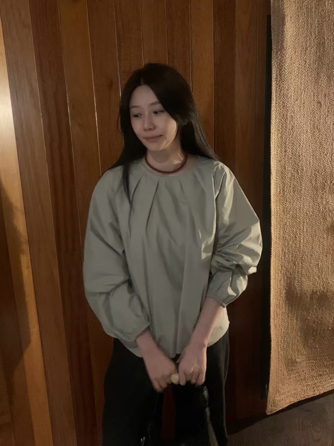 ADO東大門直郵女裝新品真品時尚職業人氣26春夏襯衫蕾絲衫ADO襯衫/蕾絲衫