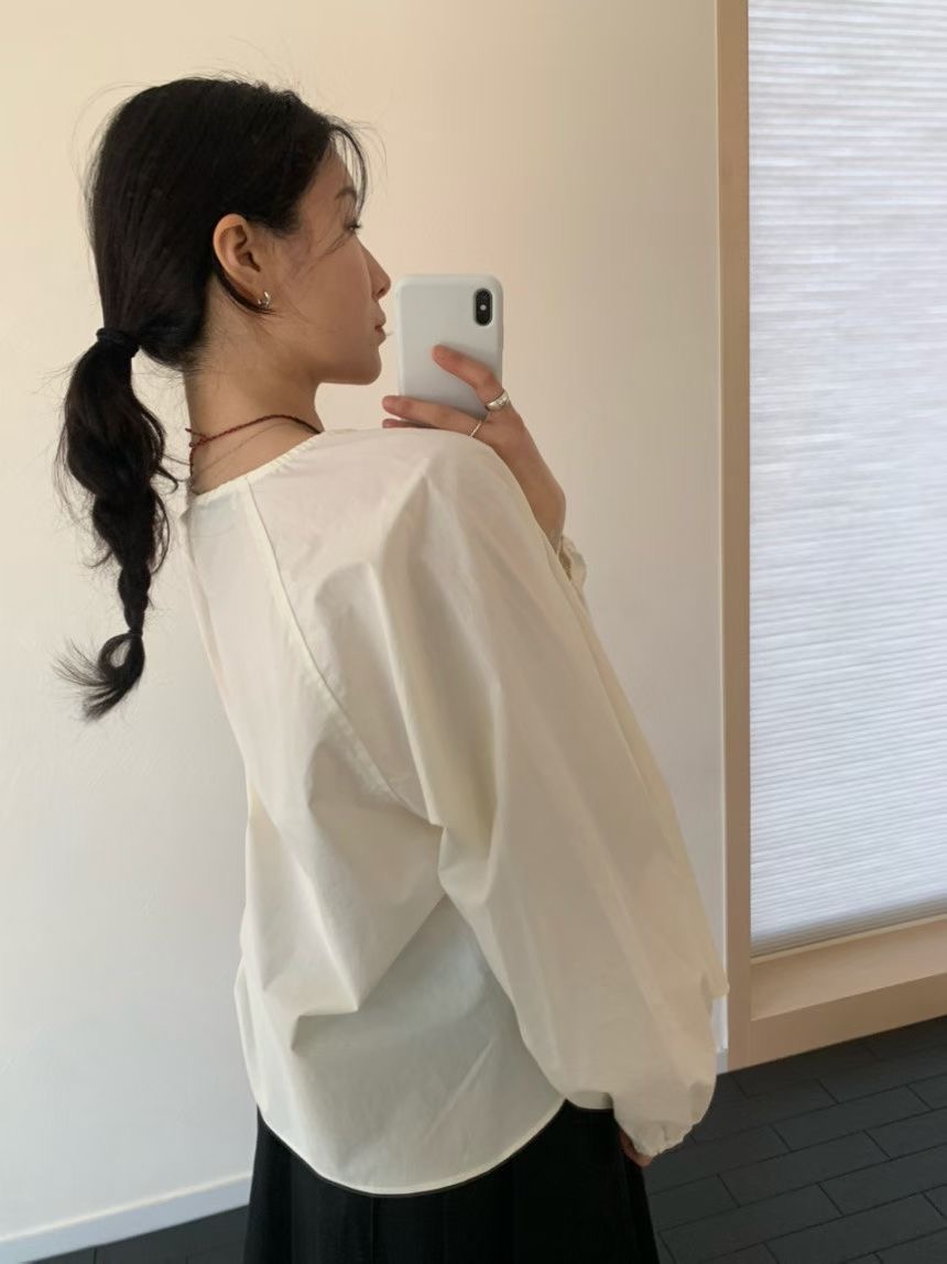 ADO東大門直郵女裝新品真品時尚職業人氣26春夏襯衫蕾絲衫ADO襯衫/蕾絲衫